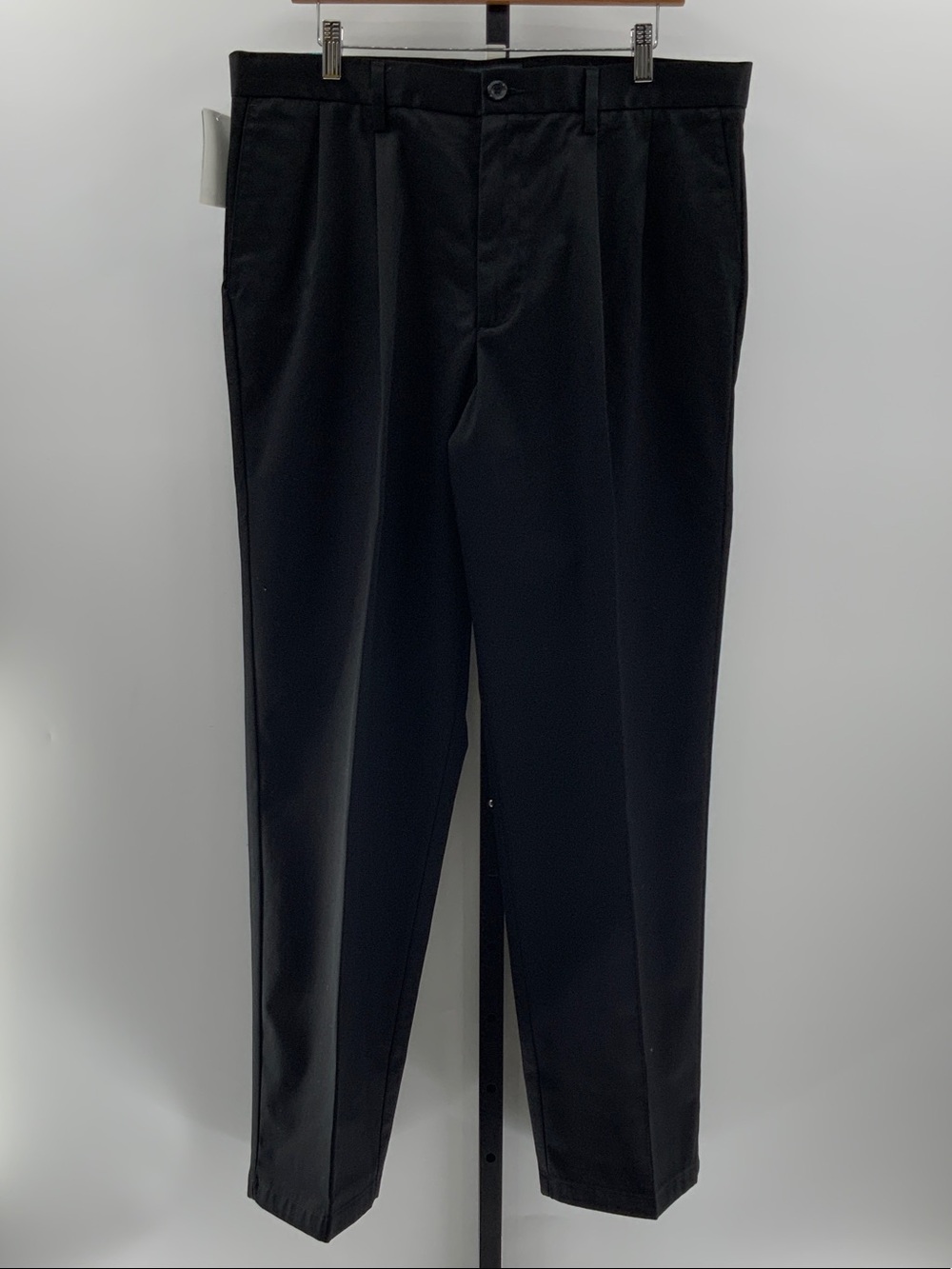 Dockers Black Pleated Dress Chinos